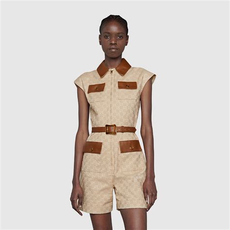 gucci one piece jumpsuit womens|jumpsuit Gucci bodysuit.